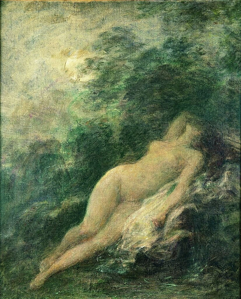 Henri Fantin - Latour, La notte, Museo Nacional de Bellas Artes, Buenos Aires